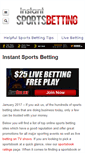 Mobile Screenshot of instantsportsbetting.com
